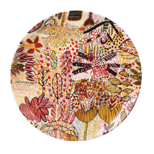 Round China Dessert Plate - Mary Moreen